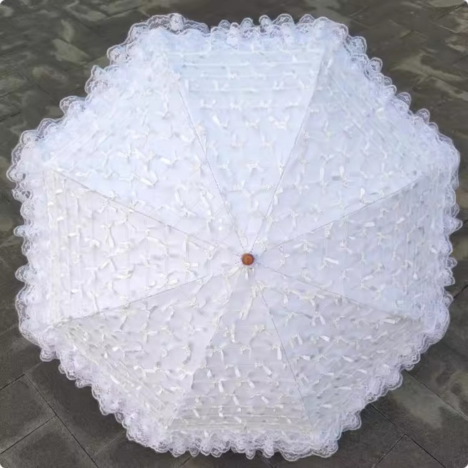 자외선 차단 레이스 공주풍 암막 양산