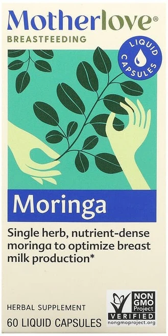 Motherlove 모유 수유 모링가 액상 캡슐 60정(캡슐 1정당 579mg) MLV-65001, 1, 60 - 쿠팡