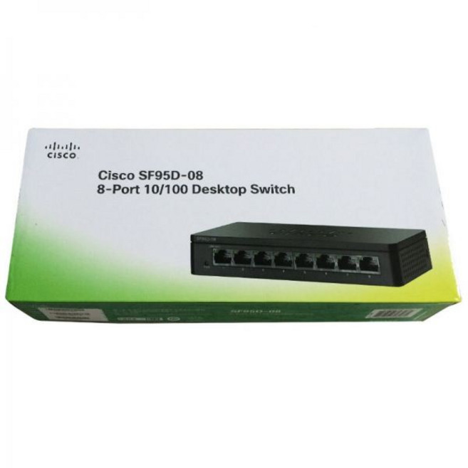 시스코 SF95D-08 100Mbps 8포트 스위칭허브 CISCO, 1개