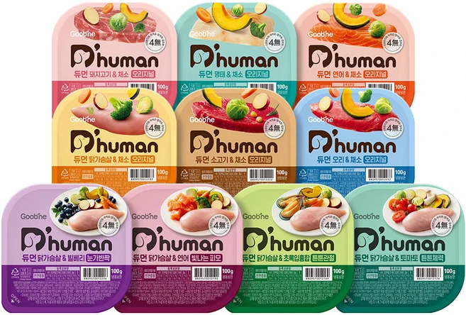 자연화식 베스트SET 100g 10종 45팩, 45개, 소+닭+오리+연어 - 쿠팡