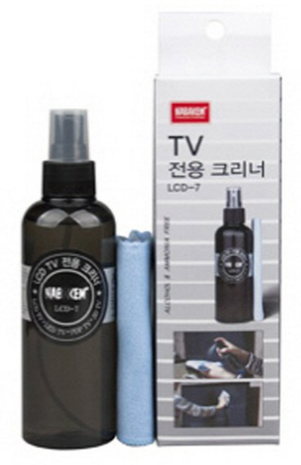 [나바켐]TV전용크리너 LCD-7 액정화면세척제, 200ml, 1개