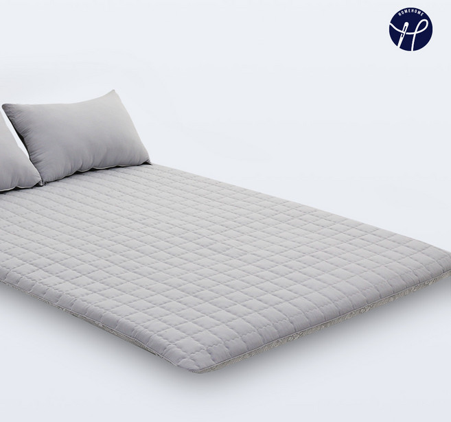 홈홈 국내 제조 먼지없는 세미마이크로 전기 온수 온열 매트커버, 도르미오_그레이