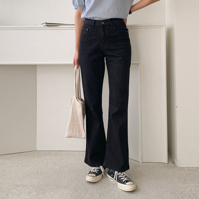 루나진 여성용 올데이 스판 부츠컷 팬츠 빅사이즈