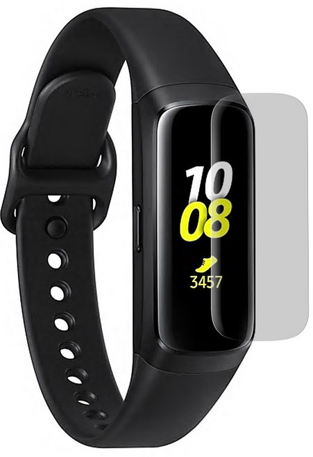 알럽스킨 갤럭시 핏 풀커버 액정보호필름 2매, 갤럭시핏2, 지문방지 2매