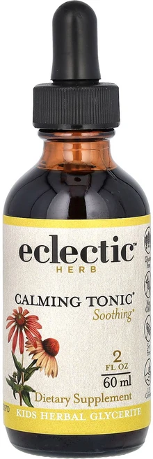Eclectic Herb Herb 어린이용 허브 글리세라이트 카밍 토닉 60ml(2fl oz), EclecticHerbHerb어린이용허브글리세라이트카밍, 1개, 60ml - 쿠팡
