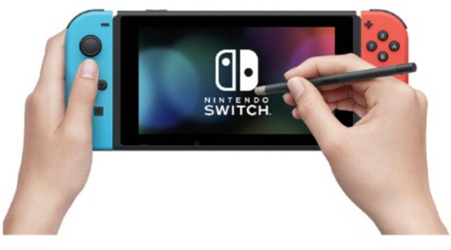 닌텐도 스위치 터치펜, 1개, BLACK, HAC-A-HEBAA