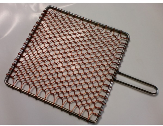 구리석쇠/구리불판/동불판/사각350mm, 1개