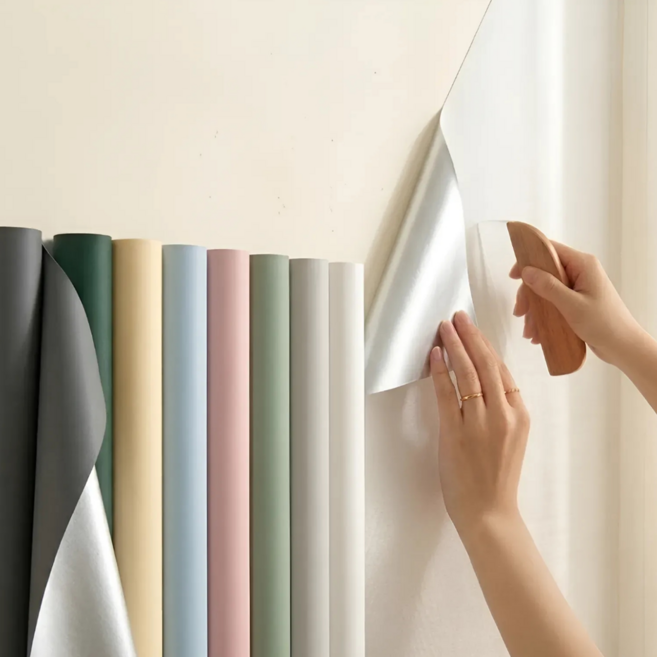 머스트킵 셀프 도배 DIY 붙이는 인테리어 시트지, 차콜 그레이