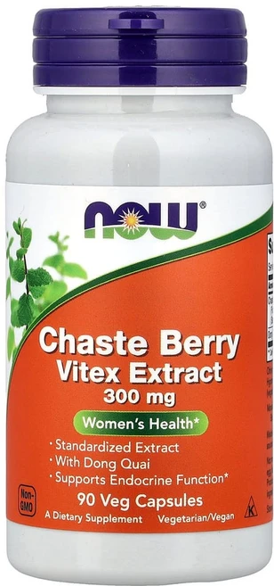 나우푸드 체이스트 베리 바이텍스 추출물 300mg 베지 캡슐, 1개, 90정 - 쿠팡