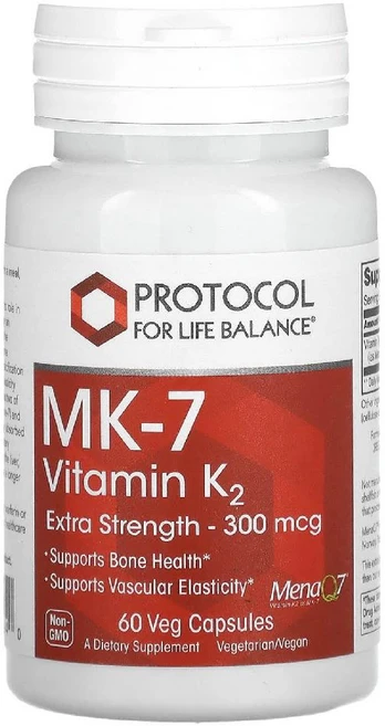프로토콜 포 라이프 발란스 MK-7 비타민K2 엑스트라 300mcg 60정 Vitamin - 쿠팡