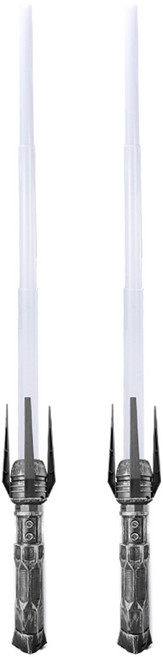 1+1 다크 라이트 세이버 세트 소리나는 LED 광선검 무지개 불빛 장난감 칼 길이 조절 합체 변신 레이저 야광 검 레이져 봉, R99731B(블레이드 광선검 2개세트, 1개