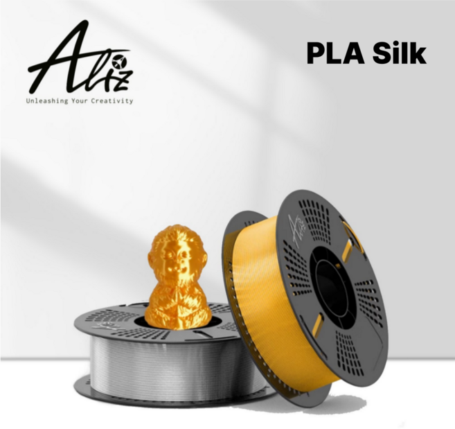 ALIZ PLA 실크 Silk 고속 필라멘트 3D 프린터 PLA 1kg 앨리즈 뱀부랩 3D펜 호환, Blueviolet