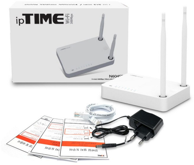 ipTIME 유무선 공유기 EFM N604SR, 1개, IP TIME N604SR