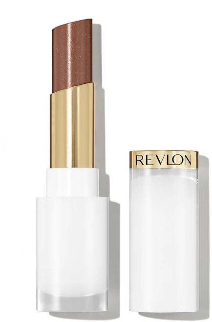 REVLON Super Lustrous Glass Shine Balm 히알루론산 알로에 및 로즈 쿼츠가 함유된 하이드레이팅 틴트 립밤 004 누드 일루미네이터 3.1g(, 3.1g, 1 - 쿠팡