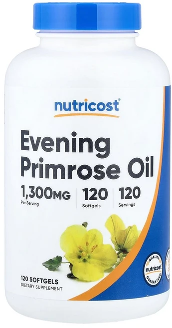 뉴트리코스트 달맞이꽃 오일, 120정, 1개 - 쿠팡