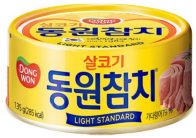 동원참치 라이트 스탠다드, 135g, 16개