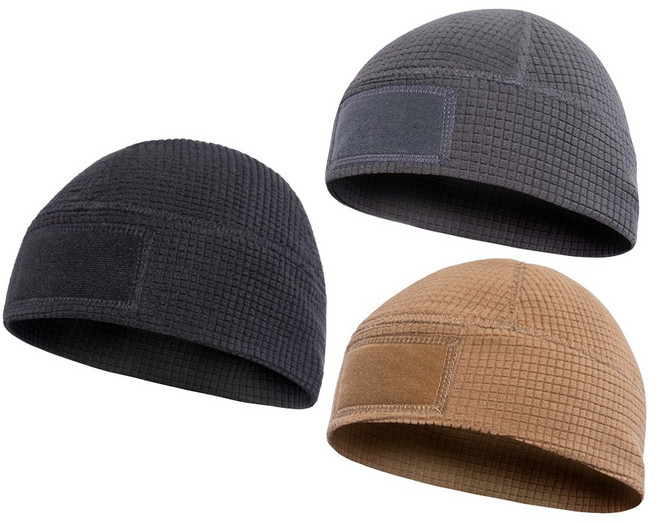 페이브호크 남녀공용 와플 플리스 숏비니 겨울 방한 모자