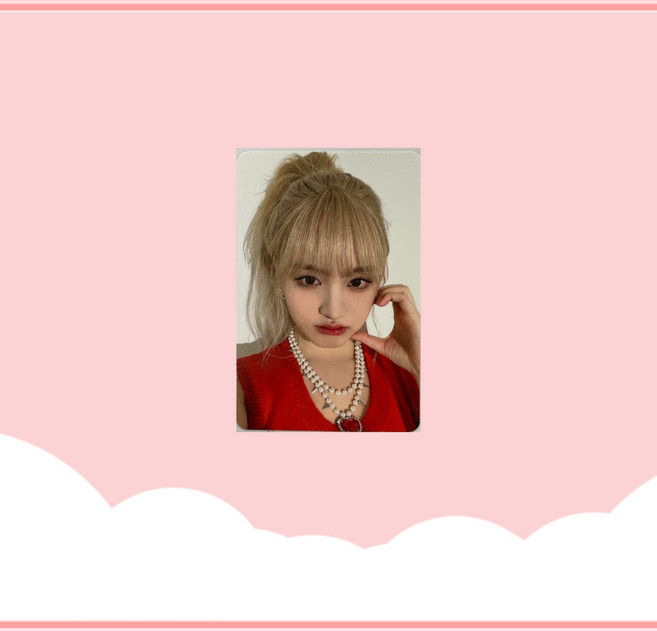 [포켓더스타]아이브 미니 1집 앨범 마인 사웨 1차 포카 IVE I'VE MINE 사운드웨이브 특전 포토카드, 리즈