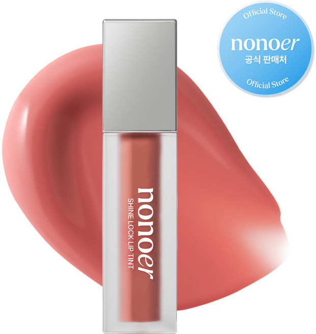 노노어 샤인 락 틴트, 1개, 5g, 003호_퍼시몬 코랄