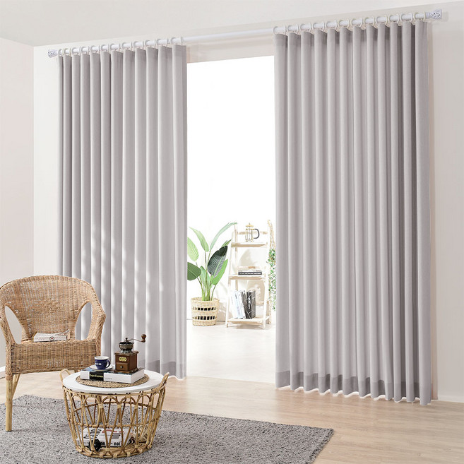 아로아 국내제작 혜미커튼 높이맞춤가능 형상기억 자석끈증정 거실 안방 호텔식 세련된 색상 사계절커텐