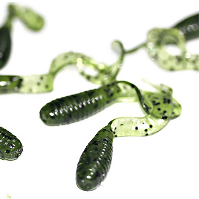 트리플 그럽웜 2인치 2.5인치 3인치웜 쏘가리웜 배스웜 볼락 꺽지, 023, 2.5인치(12pcs)