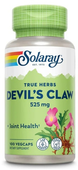 솔라레이 악마의 발톱 525mg 베지테리안 캡슐, 1개, 100정