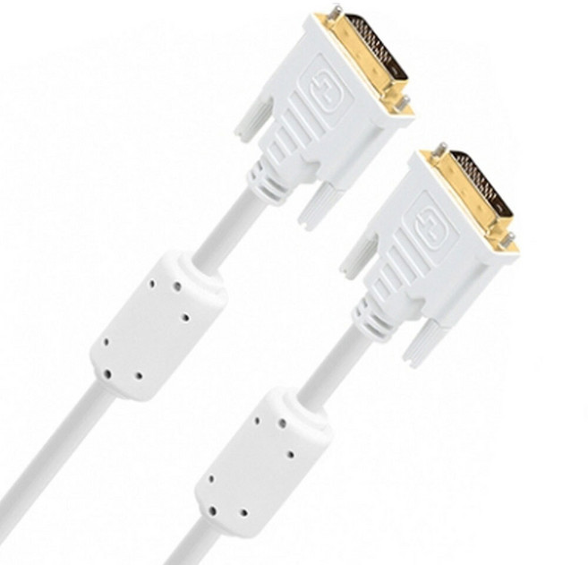 게임용고주사율연결 DVI-D 듀얼링크선명화질모니터케이블 5m