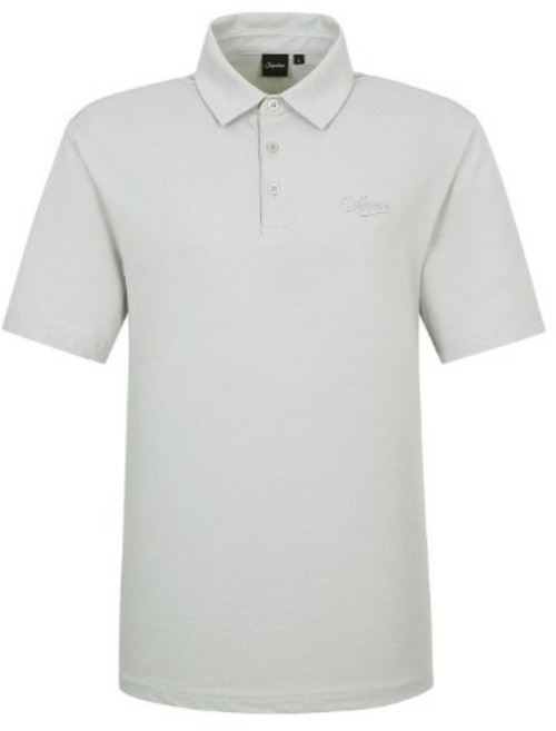 [슈페리어]남성 고밀도 카라 티셔츠 L/그레이 IMSFTTY20632