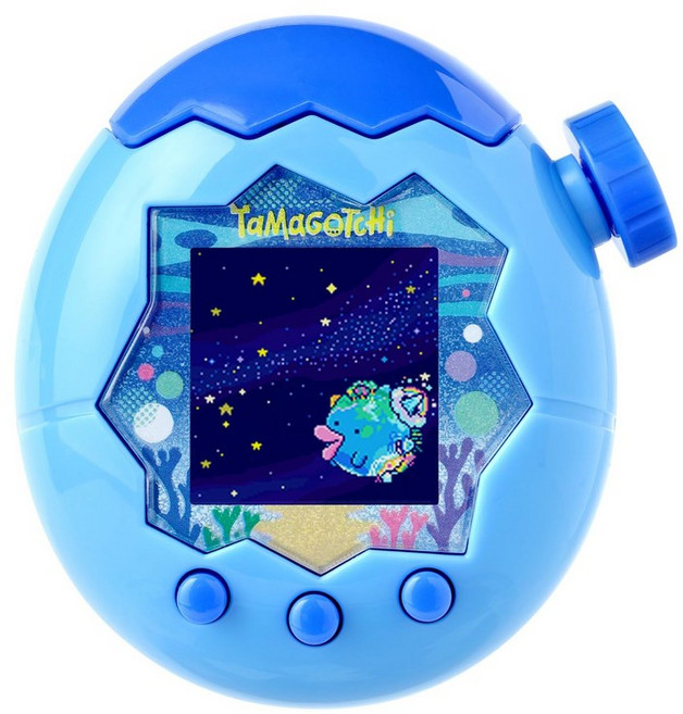 Tamagotchi Paradise - Blue Water [반다이(BANDAI)] 대상 연령 6세 이상 다마고치, 1개