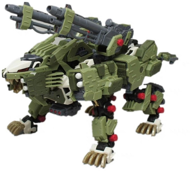 BT 빌딩 블록 ZOIDS RZ-041 Liger ZERO Jager 풀 액션 플라스틱 키트 조립 모델 를 크리스마스 선물 172 체중계, [02] Liger ZERO Panzer