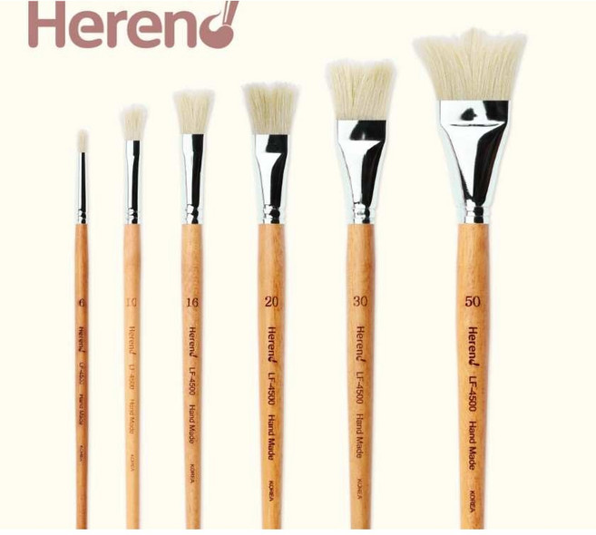 헤렌드 LF-4500 미친붓 자유분방붓 낱개(상세페이지 확인), 1개, 10호