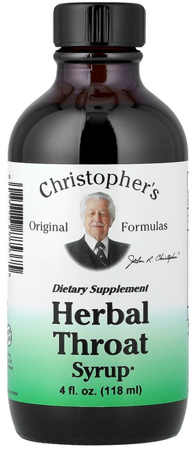 크리스토퍼오리지날포뮬라 크리스토퍼 오리지널 포뮬라 허브 인후 시럽 118ml, CRO88537, 1개