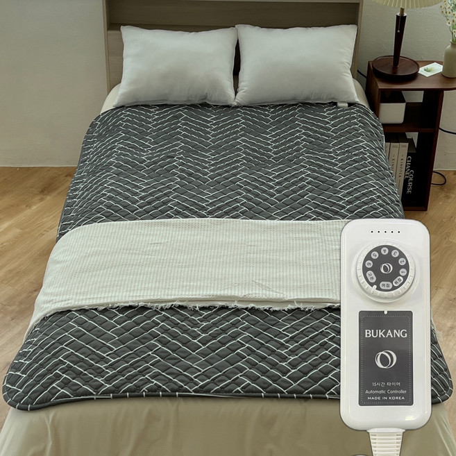 부강의료기 탄소전기요 BK-401, 헤링본패턴, 대형(135 x 180 cm)