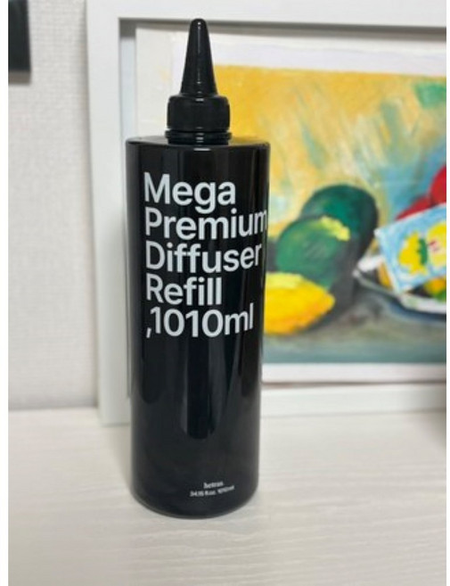 헤트라스 메가 프리미엄 대용량 디퓨저 리필 + 뾰족캡, 플라워샵, 1.01L, 2개