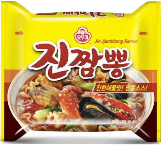 오뚜기 진짬뽕 130g, 5개