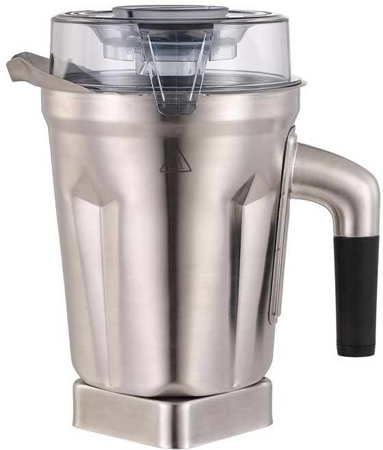 EastFune Vitamix 블렌더용 1.9L(64온스) 스테인리스 스틸 용기 5200 E310 Pro 750 A3500 X4 등 교체 클래식/익스플로리안/프로페셔널/어센트, (미국 발송) EastFune Vitamix 블렌더용