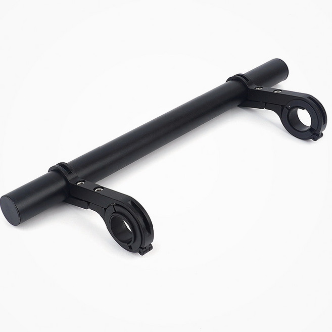 아랫채상점 알루미늄 자전거 핸들 확장봉 30cm 여행바이크용품, 블루