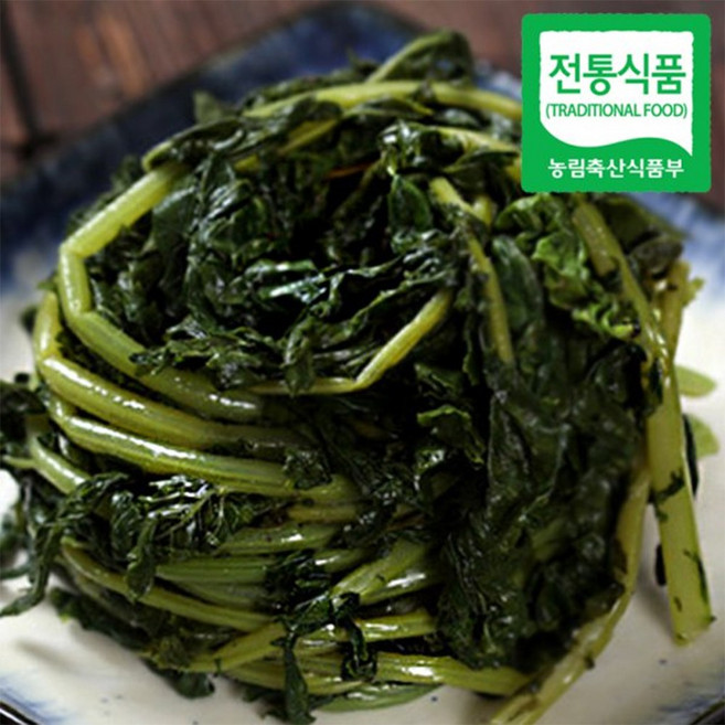 전통식품 인증 국내산 삶은나물 삶은 무청시래기 20kg, 1박스