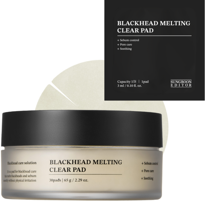성분에디터 코팩 블랙헤드 멜팅 클리어 패드 + 1매 추가 증정, 1개, 31매입