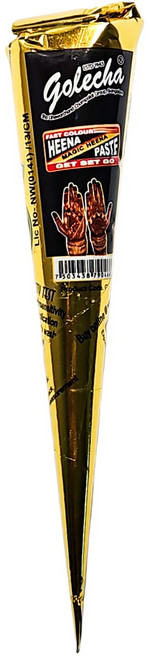 골레차 헤나타투 염료, 골레차블랙콘, 1개