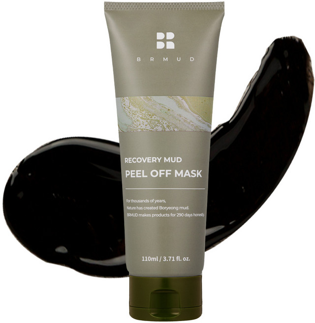 비알머드 리커버리 머드 필오프 블랙헤드 제거 코팩 마스크팩, 1개, 1개입