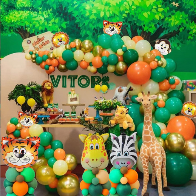 파리스 정글 사파리투어 풍선세트, 1개