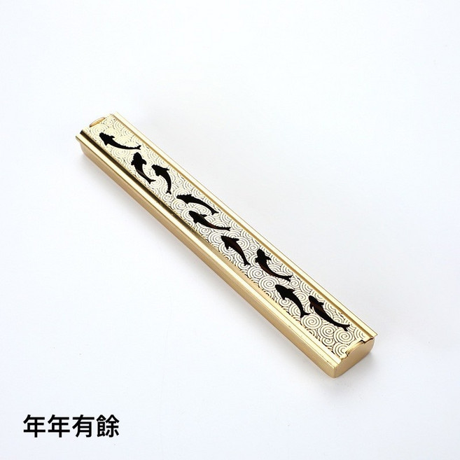樵香行 黃銅臥香爐, 年年有餘, N/A