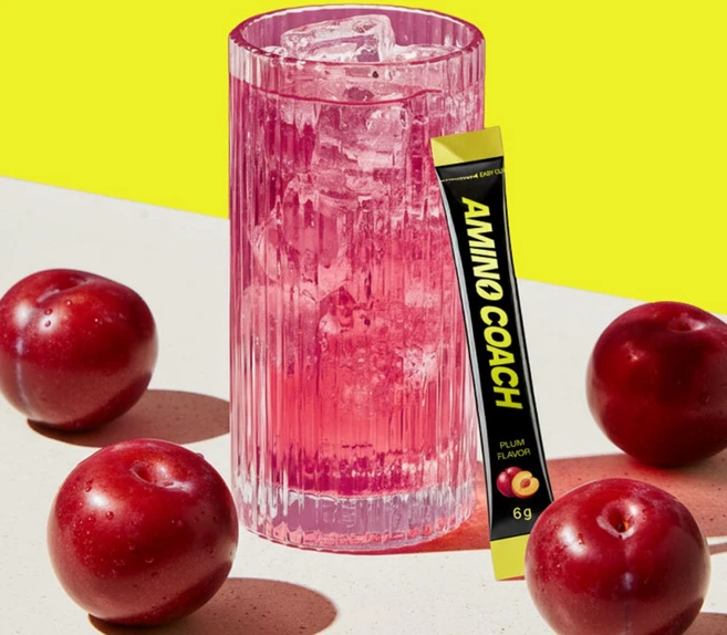 아미노코치 전해질 BCAA 에스세븐 자두맛, 28개, 6g - 쿠팡