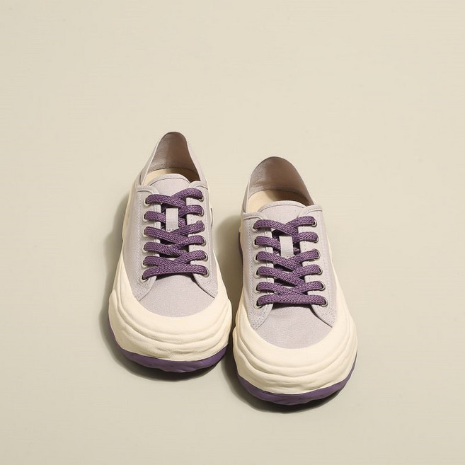 자칠 캔버스 스니커즈 블랙쿠키 스니커즈