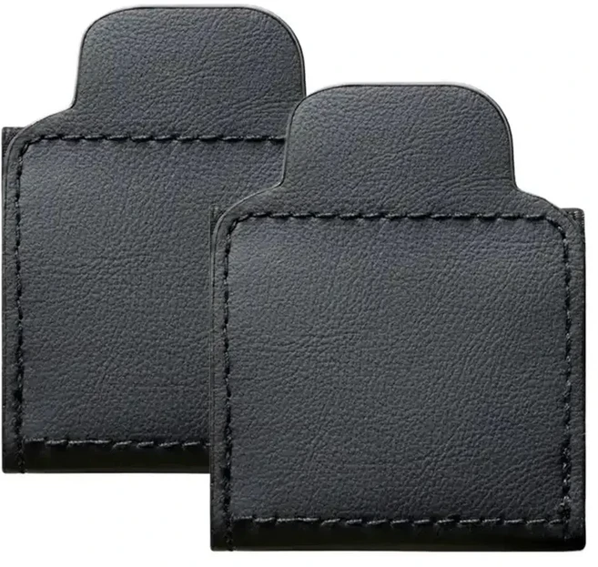 자동차 안전벨트 조절기 PU 가죽 안전벨트 리미터 목 보호대 배 고정 클립 잠금 클립 자동차 스타일리 E7A0, 01 2, 01 CN