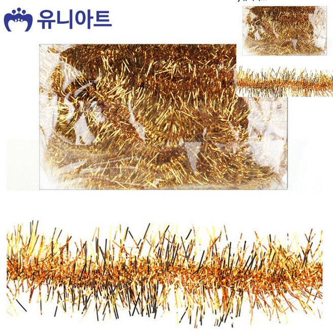 모루 금색 공작 모루 4000 홍콩 5개입 omn*1361Fu