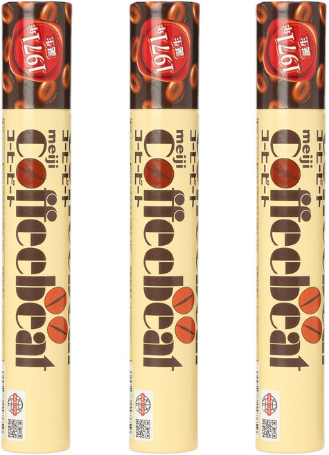 meiji 明治 Coffeebeat咖啡風味巧克力, 3個, 105g