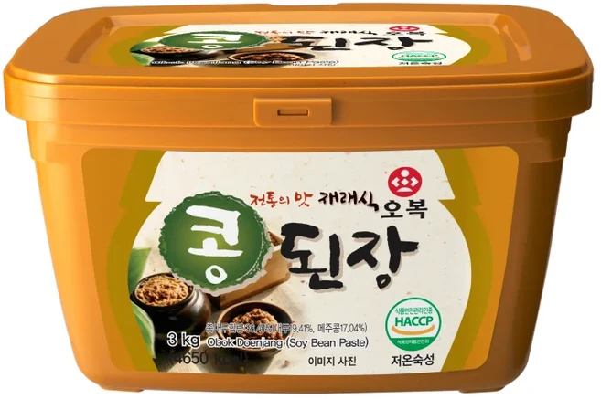 오복식품 재래식 된장 3kg, 1개
