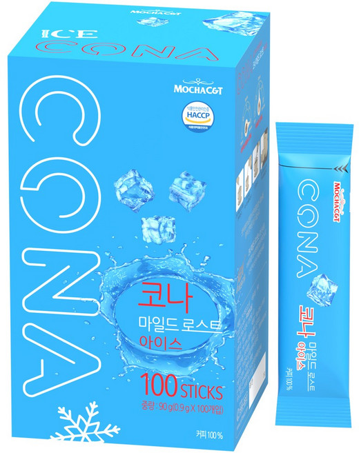 CONA 마일드로스트 아이스 원두커피믹스, 900mg, 100개입, 1개
